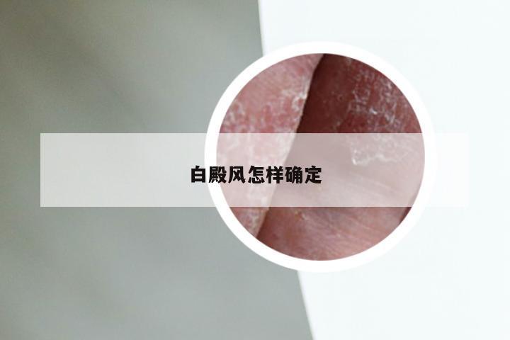 白殿风怎样确定